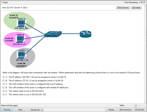 CCNA Practice Exam