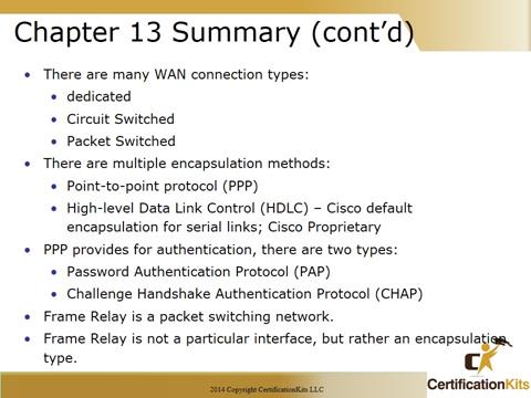 Cisco CCNA Summary