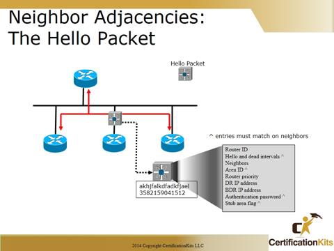 SlCisco CCNA Troubleshooting Hello Packets