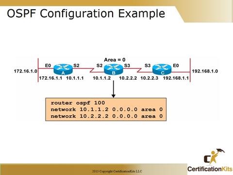 Cisco CCNA OSPF Configuration