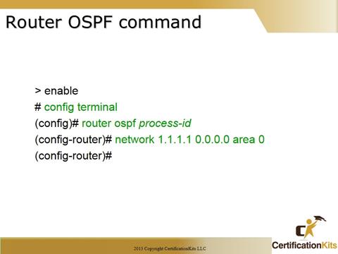 Cisco CCNA OSPF 