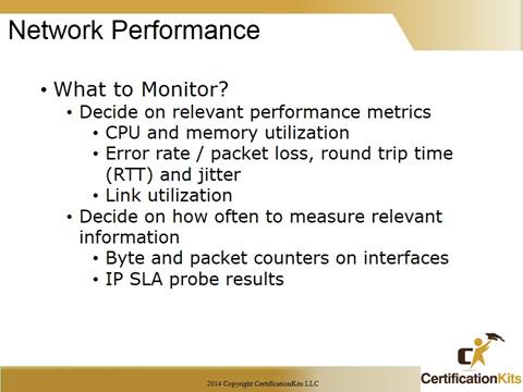 Cisco CCNA Network Performance