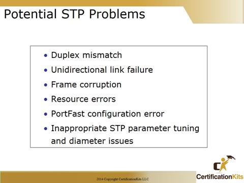 Cisco CCNA Tshoot STP Problems