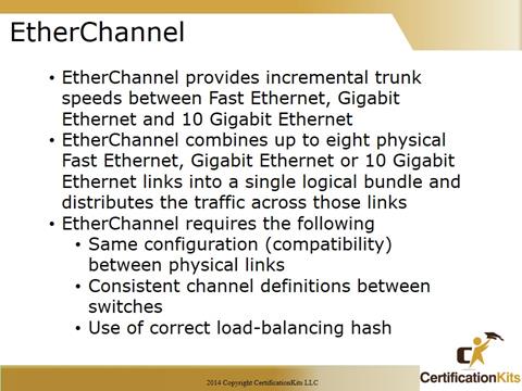 Cisco CCNA Etherchannel