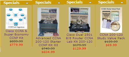 Cisco CCENT & CCNA Lab Kits