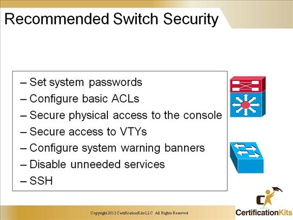 Cisco CCNP SWITCH Security