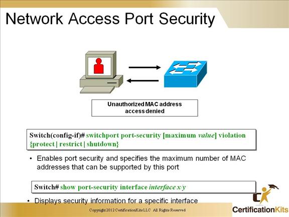 how to port security with dynamically learned mac addresses