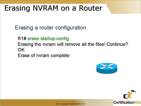 Cisco CCNA Configuring Router